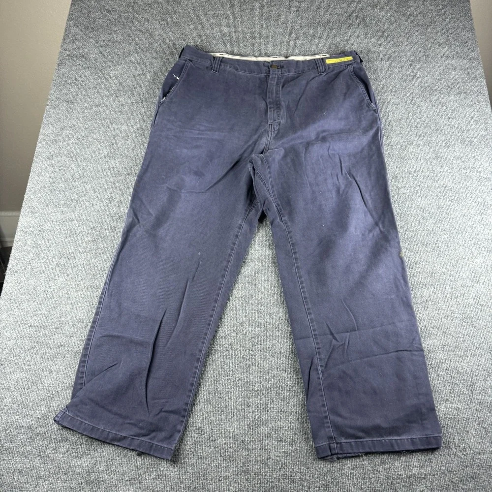 Workrite FR Pants Mens 40x30 Blue Flame Resistant Westex Ultrasoft CAT 2 2112‎